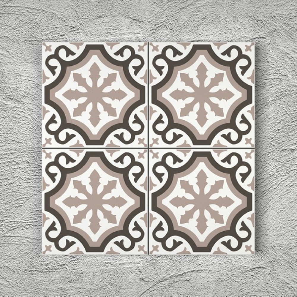 Kütahya Çini Yapı Tasarım Yk 001-49C 20 x 20 Desenli Yer Karosu 1m² Yer / Yüzey Kaplamaları Fiyatı