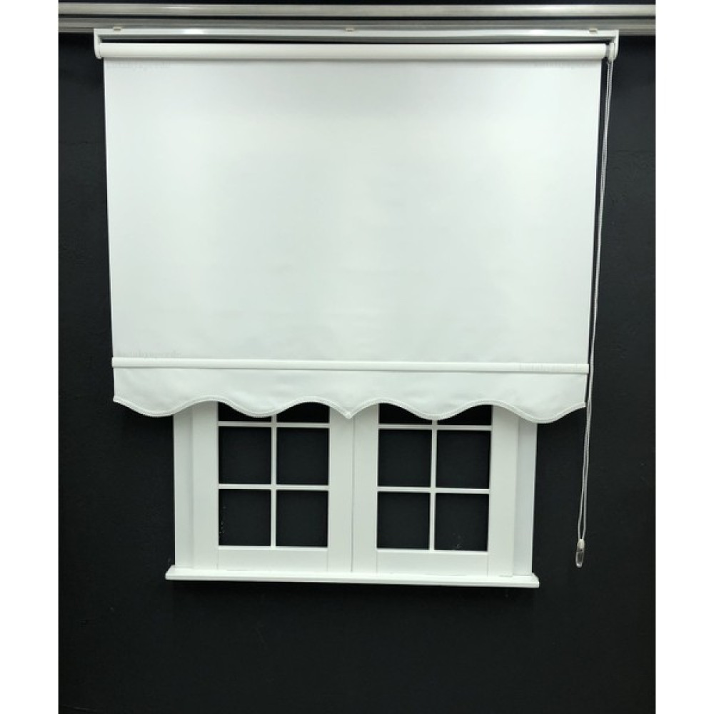 Kütahya Perde Stor Perde Polyester Etekli - Beyaz - 200 x 200 cm Stor Perde Fiyatı