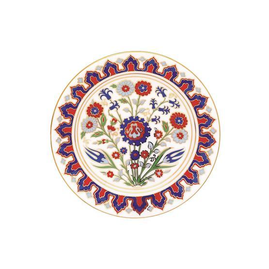 Kütahya Porselen Lenger 25 cm Dekor No:102 Duvar Tabağı