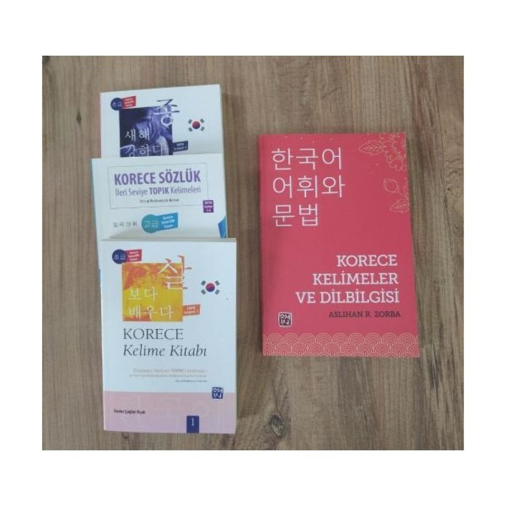 Kutlu Yayınevi Korece Eğitim Seti 4 Kitap Yabancı Dil Öğretici Kitaplar ve Eğitim Setleri Fiyatı