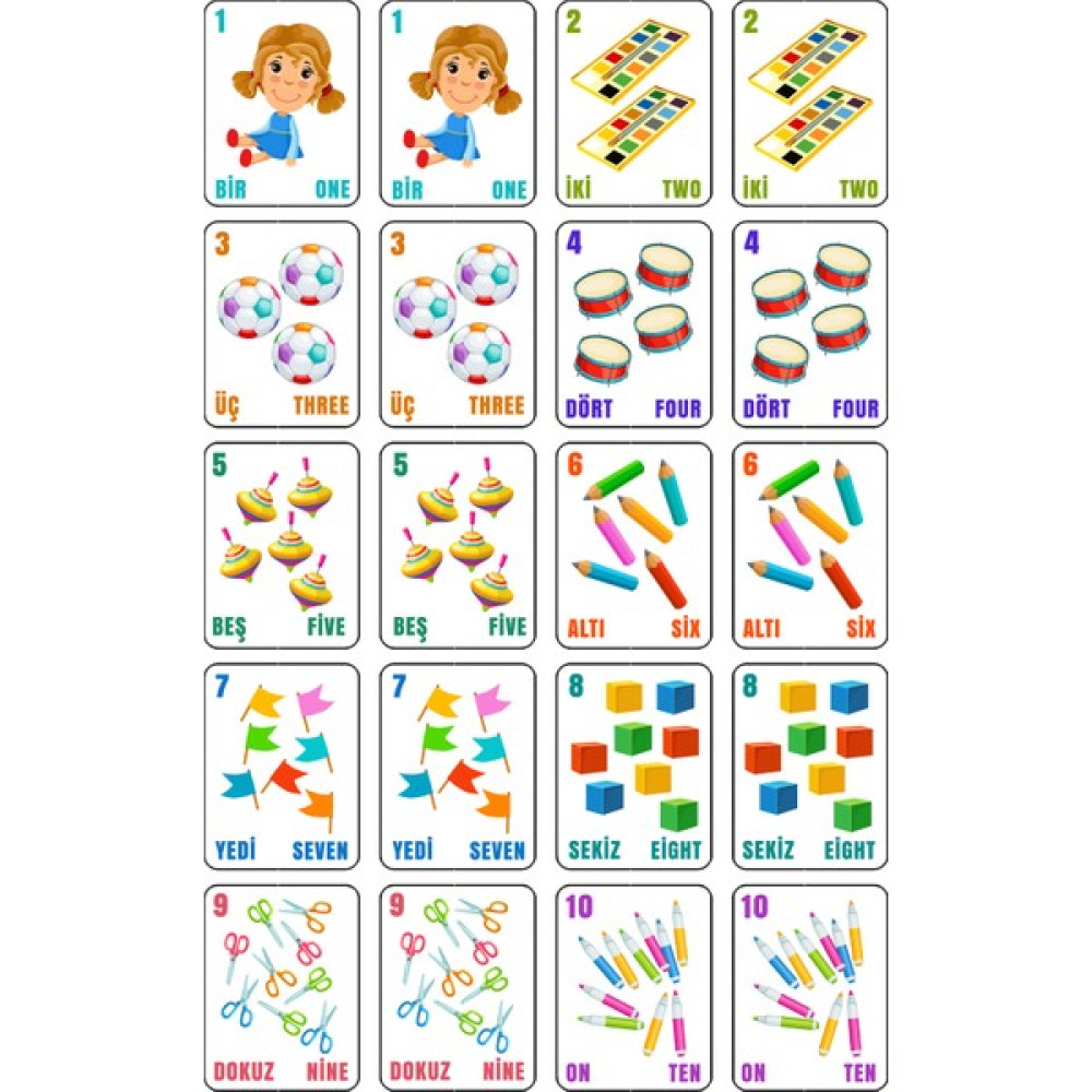 KutuTR Notpa 16 Parça Eşyalar Zeka Kartları Eşleştirme Oyunu Hafıza Kartı Ahşap Eğitici Puzzle Oyuncak Eğitici Oyuncak Fiyatı