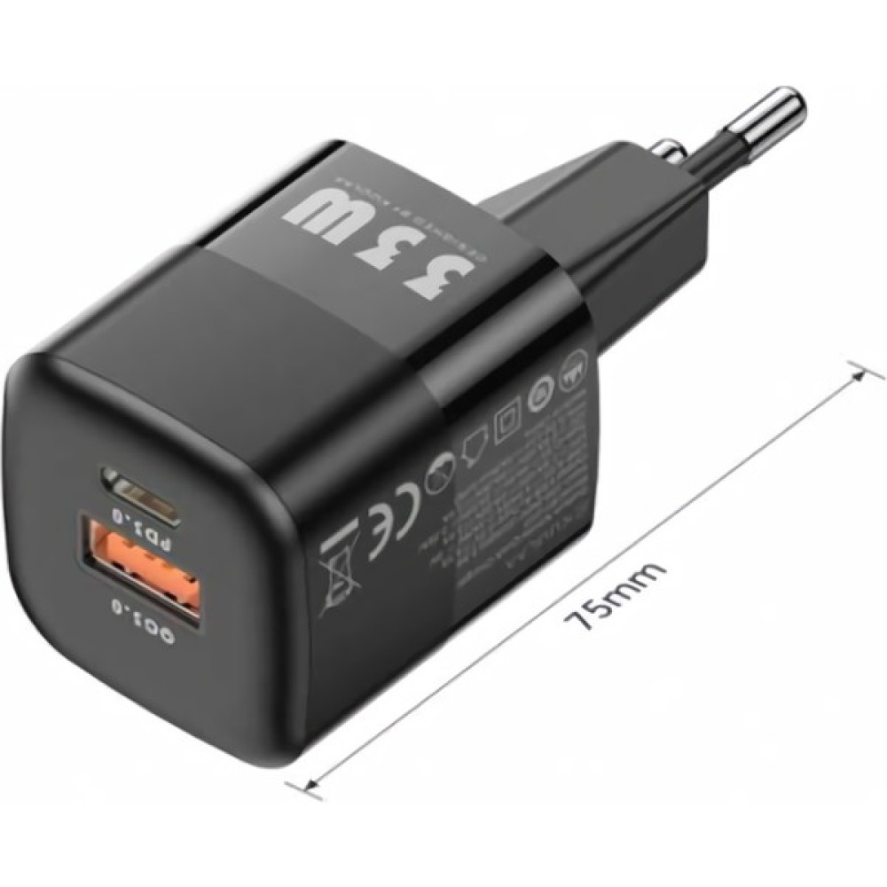 Kuulaa 33W Gan (Type-C + Usb) Hızlı Şarj Cihazı - Beyaz Cep Telefonu Şarj Cihazı Fiyatı