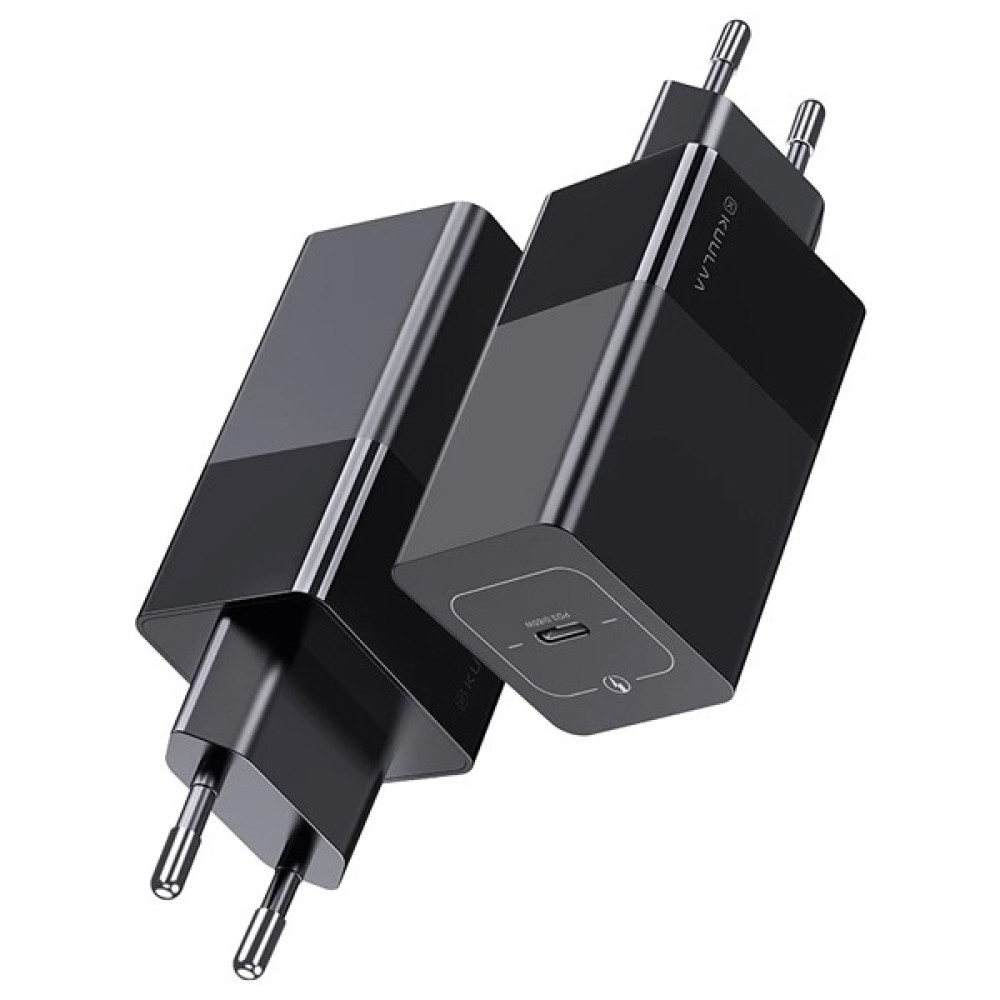Kuulaa 65W Gan Pd USB C Hızlı Şarj Aleti 4.0 3.0 Qc4.0 Pd3.0 Hızlı Macbook Pro Şarj Aleti - Siyah Cep Telefonu Şarj Cihazı Fiyatı