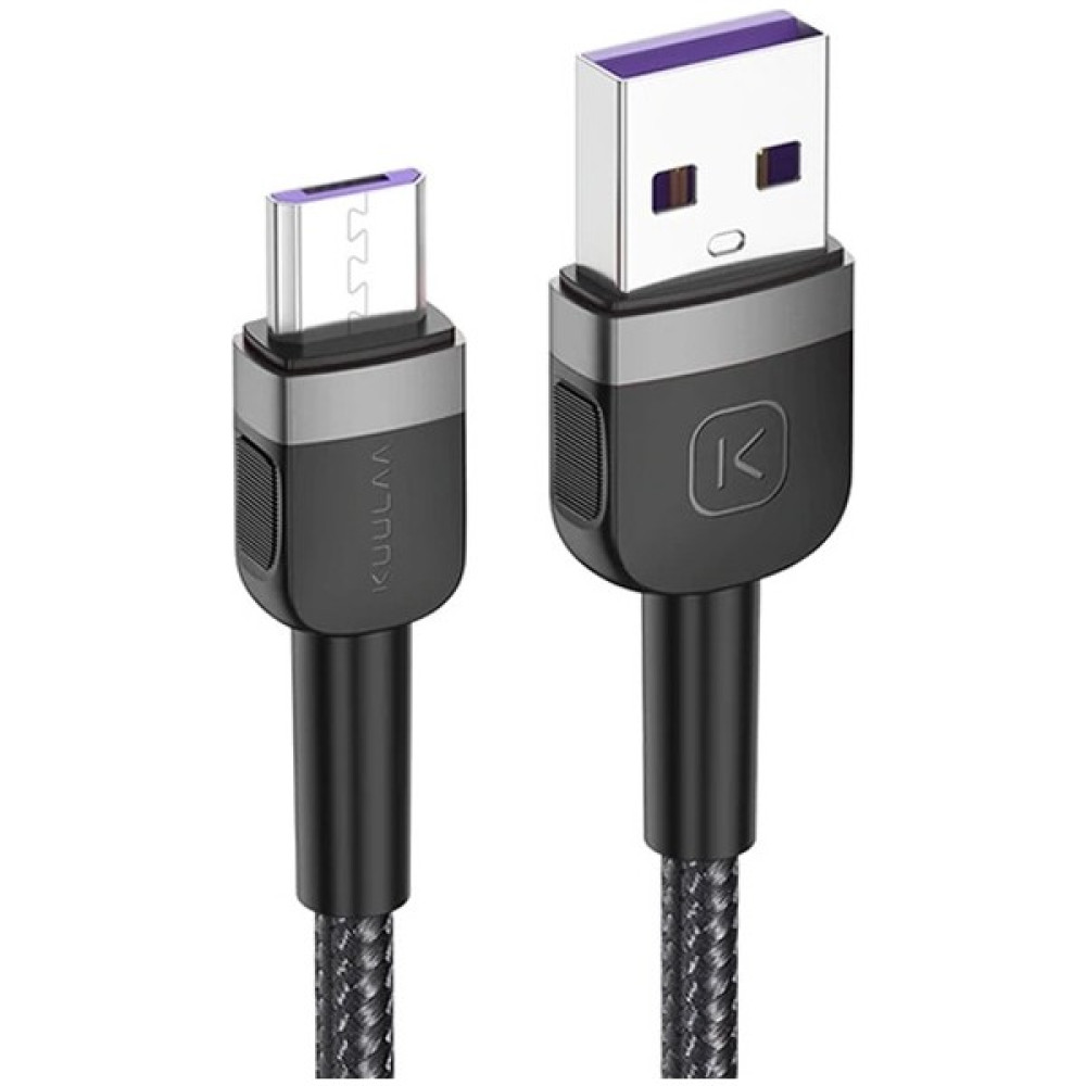 Kuulaa Micro USB 3A Hızlı Şarj 0.50 cm Kısa Android USB Şarj Kablosu AL-32682 Cep Telefonu Kablosu Fiyatı