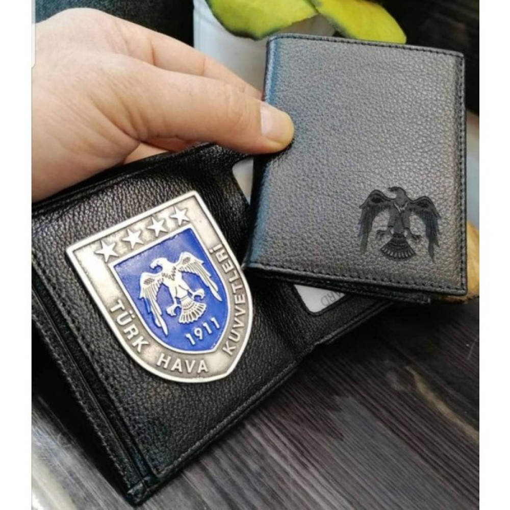Kuyumcudan Türk Hava Kuvvetleri Cüzdan Erkek Cüzdan Fiyatı