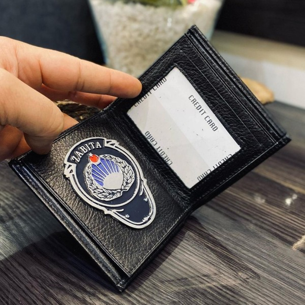 Kuyumcudan Zabıta Rozetli Cüzdan Erkek Cüzdan Fiyatı