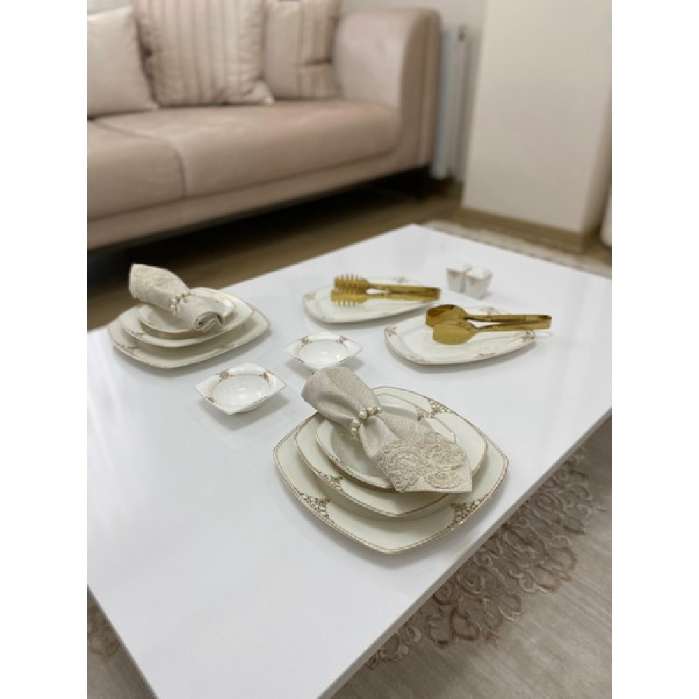 Kuzenler Mobilya Yer Sofrası Metal Katlanır Ayaklı (MDF) - Beyaz - 110 - 70 Yemek & Mutfak Masası Fiyatı
