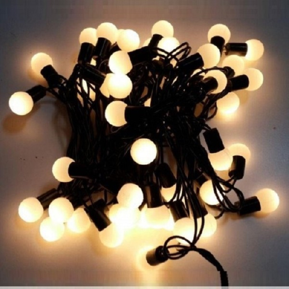 Kuzey Dekor Ramazan Işıkları 4.30 Metre Gün Işığı Top LED Işık Warm Light Işık Gün Işığı Sarı Top Işık Elektrik ve Aydınlatma Fiyatı