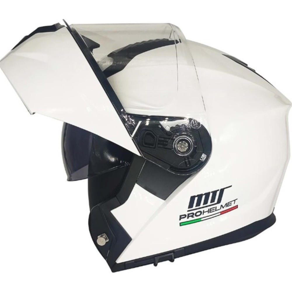 Kuzey Motor Mts 966 Çene Açılır Kask Beyaz - S Motorsiklet Kaskları Fiyatı