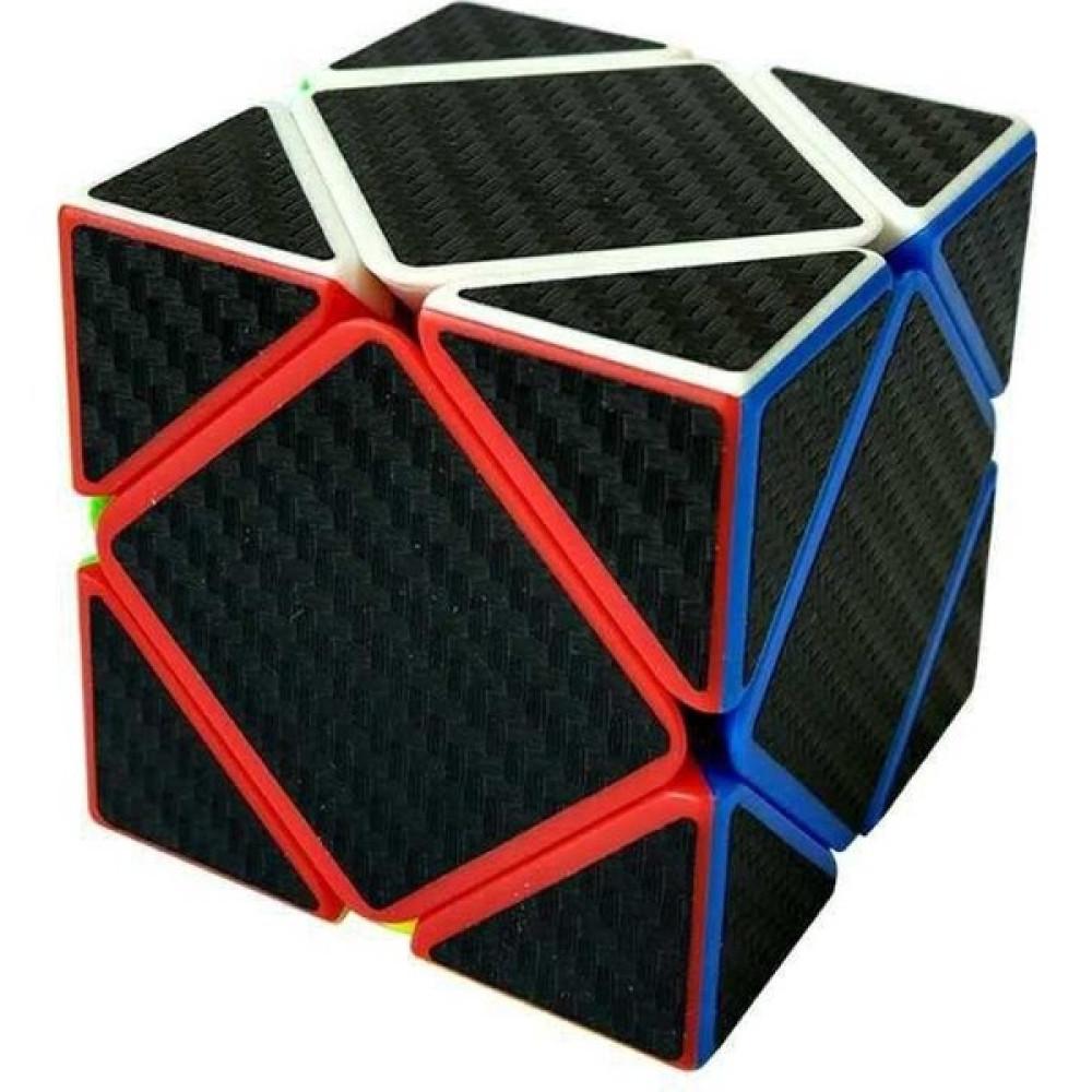 Kuzey New Skewb Speed Cube Carbon Fiber Kaplama Zeka Küpü Sabır Küpü Sıradışı Tasarım Küp Akıl Oyunları - Renkli - 1 Adet Oyun & Hobi Fiyatı