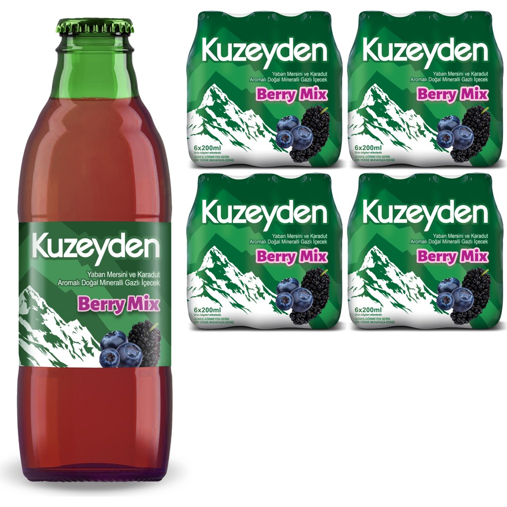 Kuzeyden Berry Mix (24 x 200 Ml) Diğer Fiyatı