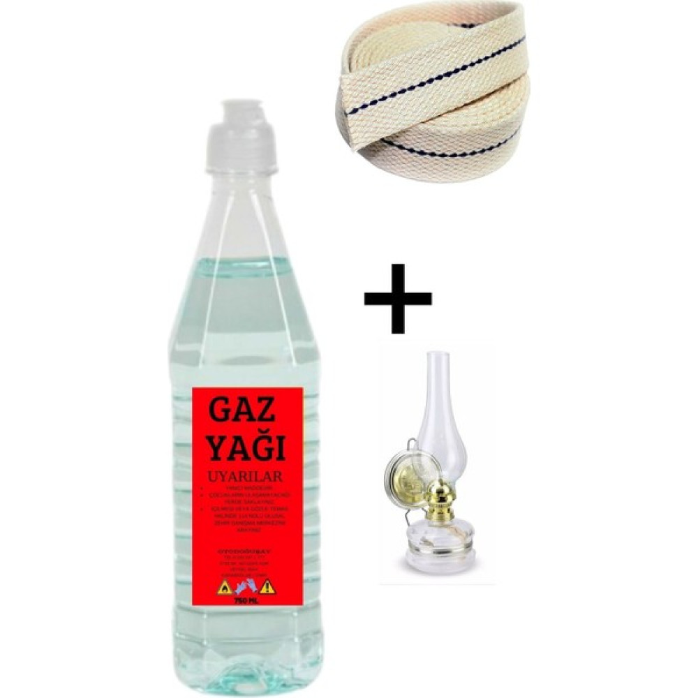 Kuzgun Online Shop 3' Lü Set & Büyük Şeffaf Gaz Lambası Elektrik ve Aydınlatma Fiyatı