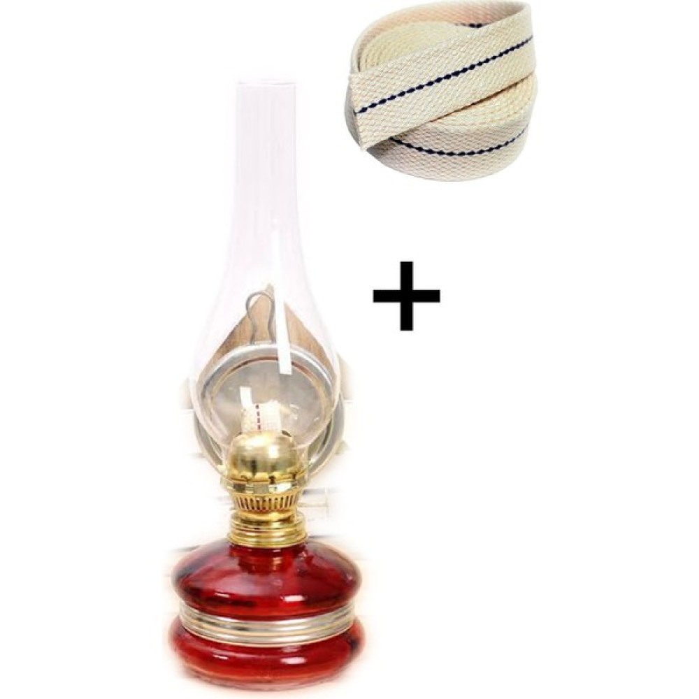 Kuzgun Online Shop Kırmızı Büyük Nostaljik Gaz Lambası & 1 M Gaz Lambası Fitili Elektrik ve Aydınlatma Fiyatı