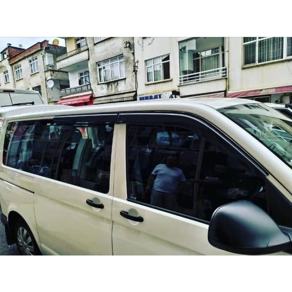 Kuzgun Volkswagen T.5-T.7 (2-Li) 2003-2022 Düz Model Cam Rüzgarlığı Kuzgun Oto Rüzgarlıkları Fiyatı