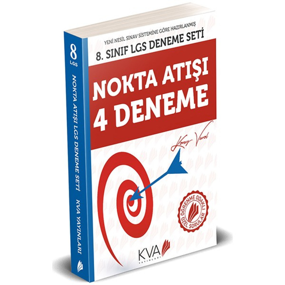 KVA 8. Sınıf LGS Nokta Atışı 4 Deneme Tüm Dersler Fiyatı