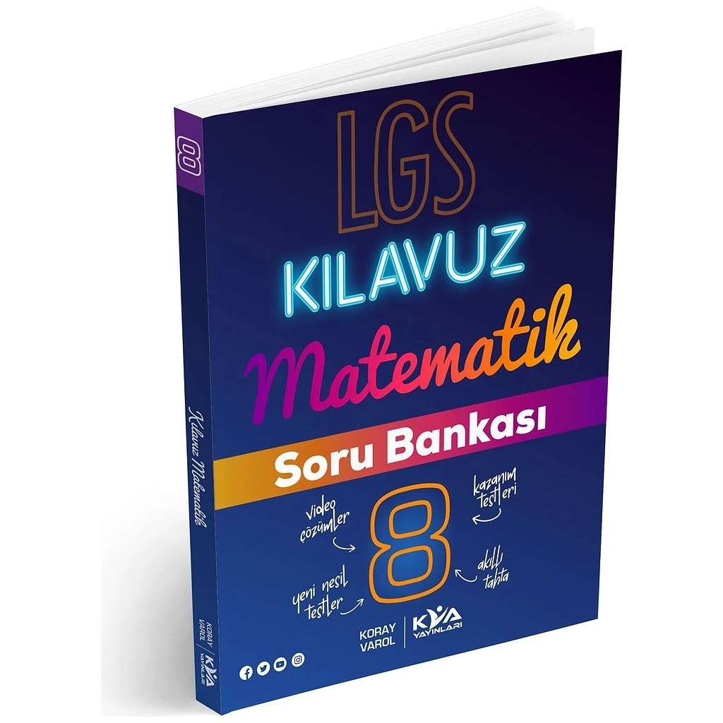 KVA Yayınları 8. Sınıf Kılavuz Matematik Soru Bankası Matematik Fiyatı