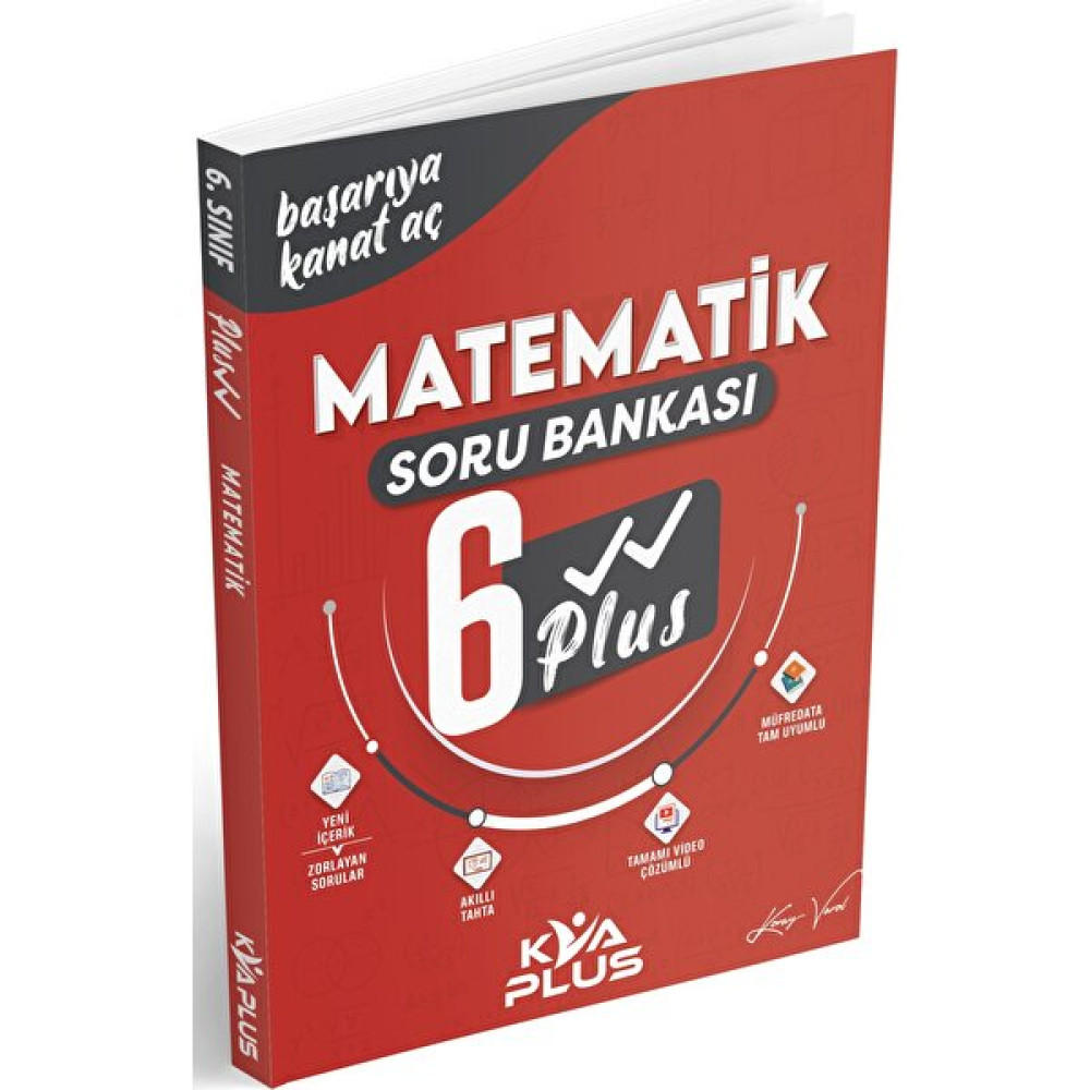 KVA Yayınları Kva 6. Sınıf Matematik Plus Serisi Soru Bankası 2023 Kaynak Kitapları Fiyatı