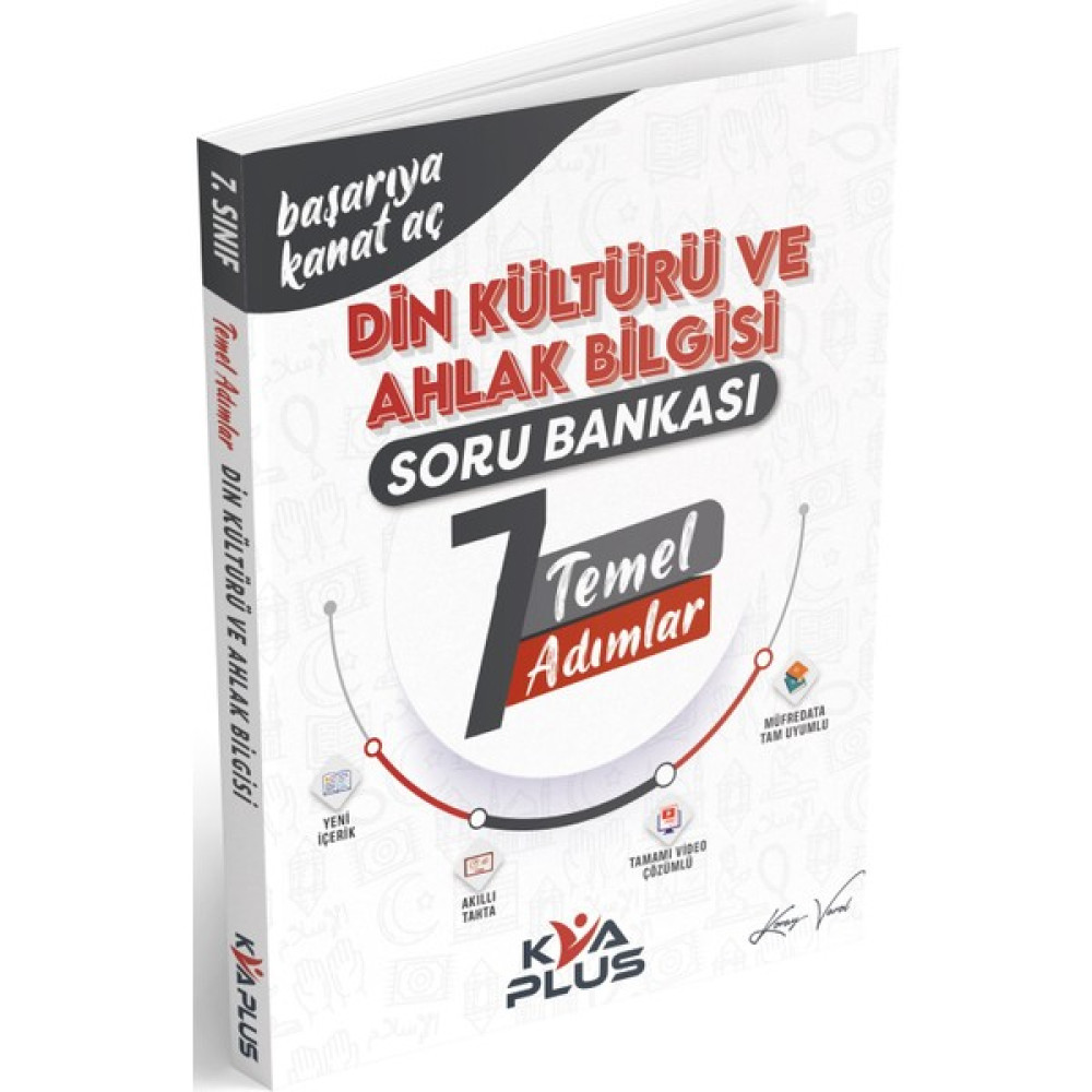 KVA Yayınları Kva 7. Sınıf Din Kültürü Temel Adımlar Soru Bankası 2023 Kaynak Kitapları Fiyatı