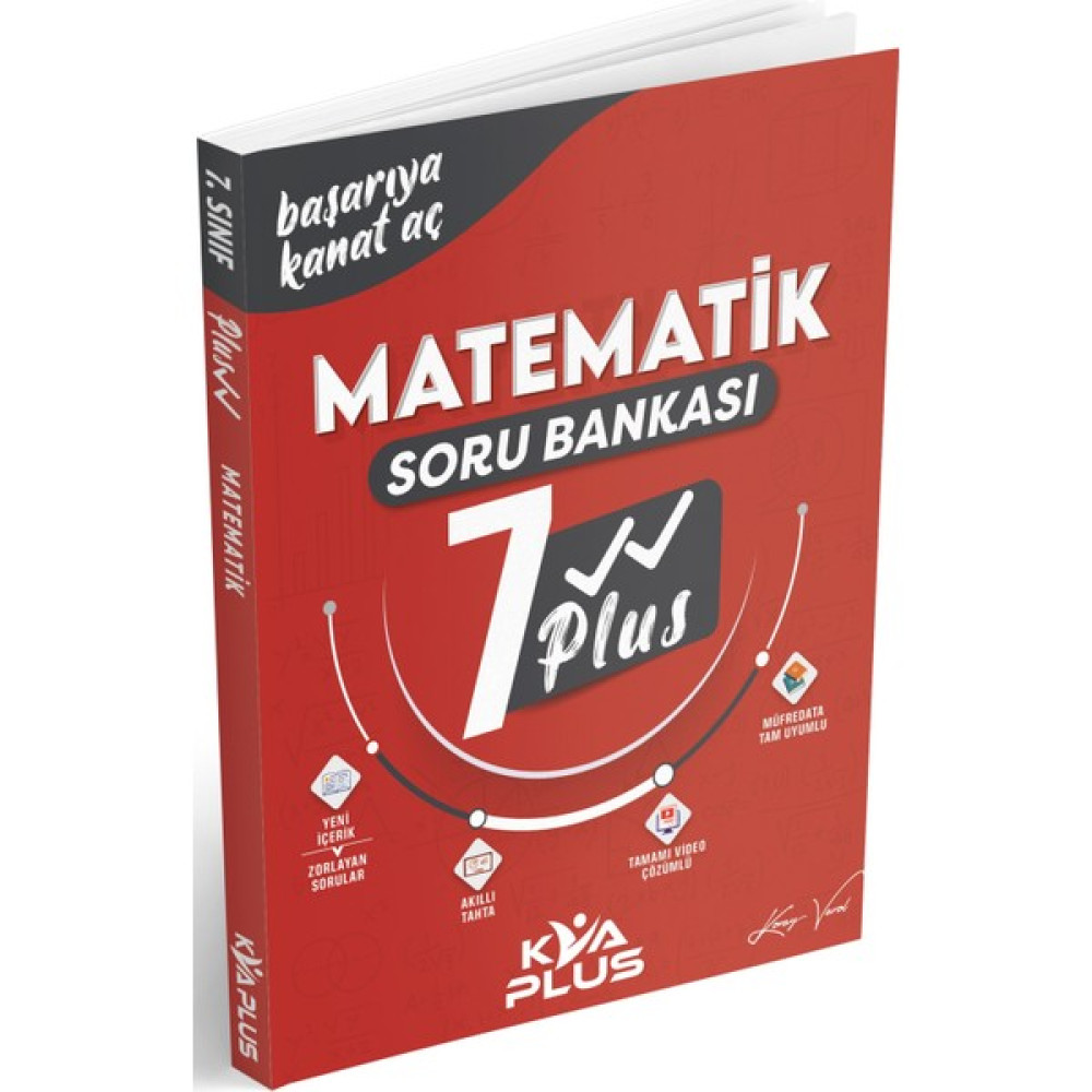 KVA Yayınları Kva 7. Sınıf Matematik Plus Serisi Soru Bankası 2023 Kaynak Kitapları Fiyatı