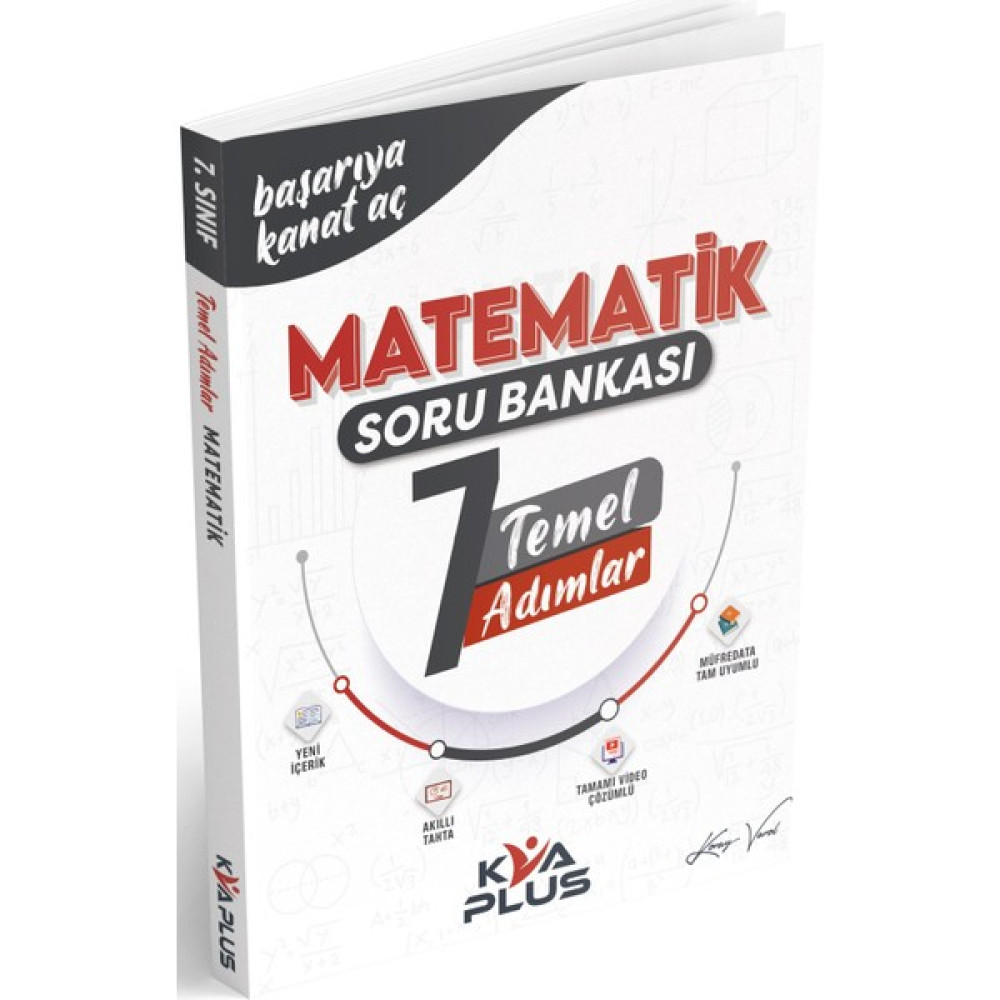 KVA Yayınları Kva 7. Sınıf Matematik Temel Adımlar Soru Bankası 2023 Kaynak Kitapları Fiyatı