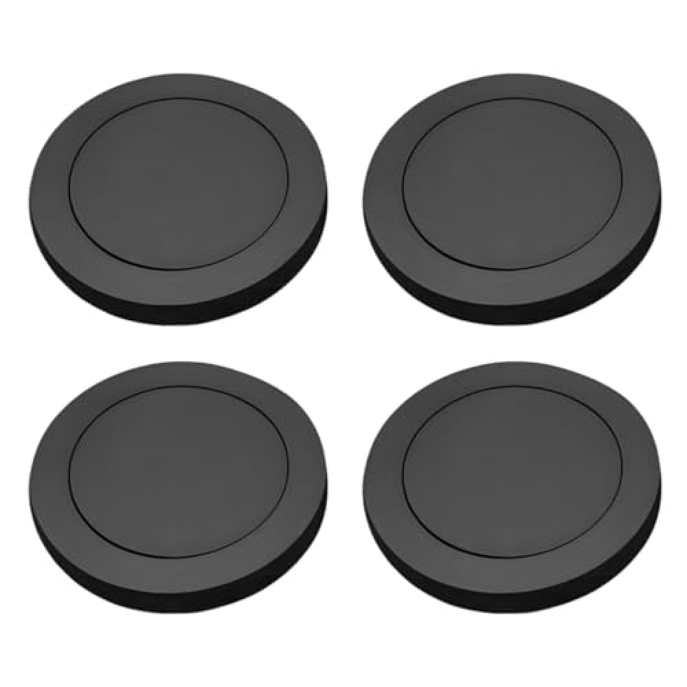KVAEY 4 PCS 6.5" Car Foam Speaker Enhancer, Automotive Self Adhesive Car Door Foam Speaker Fast Rings, Universal High Rebound Bass Speaker Rings Blocker Pad, Car Accessories