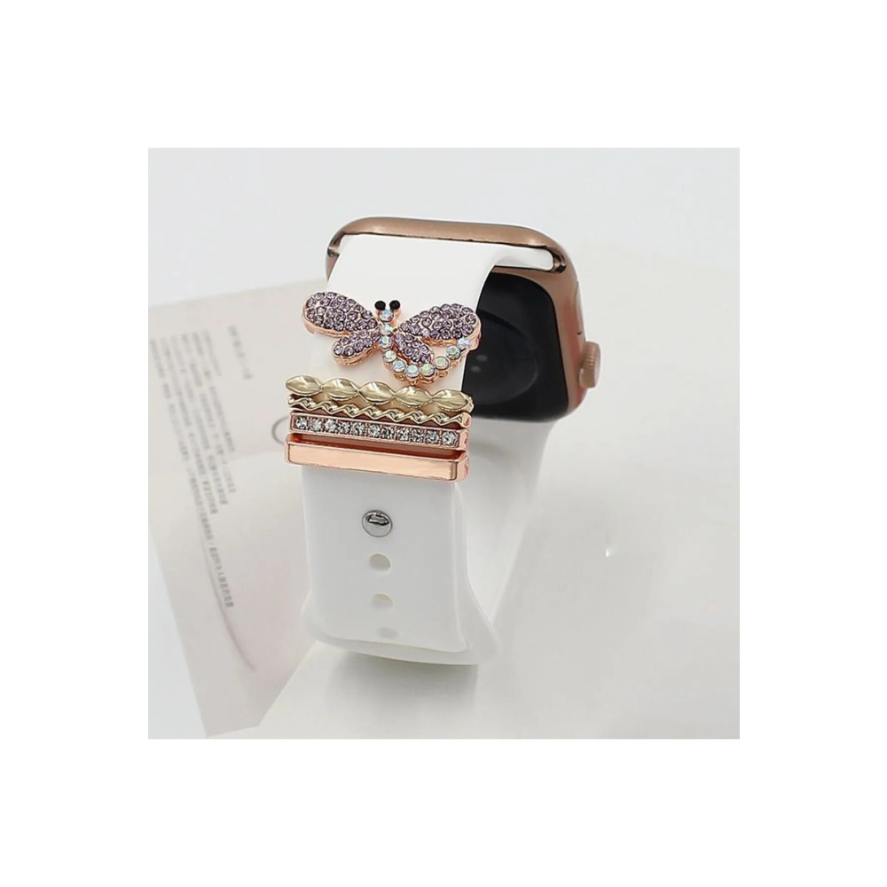 KVK PRİVACY Kelebek Apple Watch Charm Akıllı Saat Kordon Süsü Akıllı Saat Aksesuarı Fiyatı