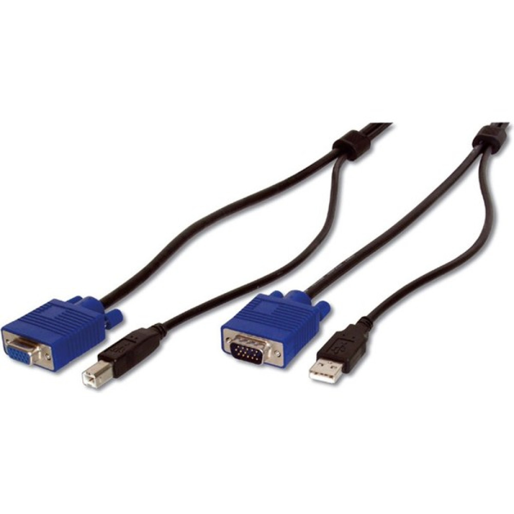 KVM (Keyboard/Video Monitor/Mouse) İçin Ahtapot Kablo, 3 metre, siyah renk, 1 x VGA HDDB15 Erkek, 1 x USB A Erkek (Klavye ve Mouse) 1 x VGA HDDB15 Dişi, 1 x USB B Erkek (Klavye ve Mouse) Oto Boyaları Fiyatı
