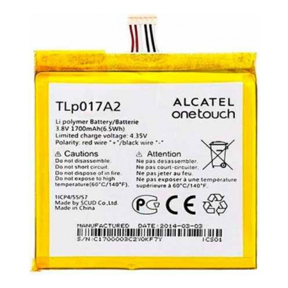 Kvy Alcatel Idol Mini (TLP017A2) Uyumlu Batarya Pil 1700MAH Oto Boyaları Fiyatı