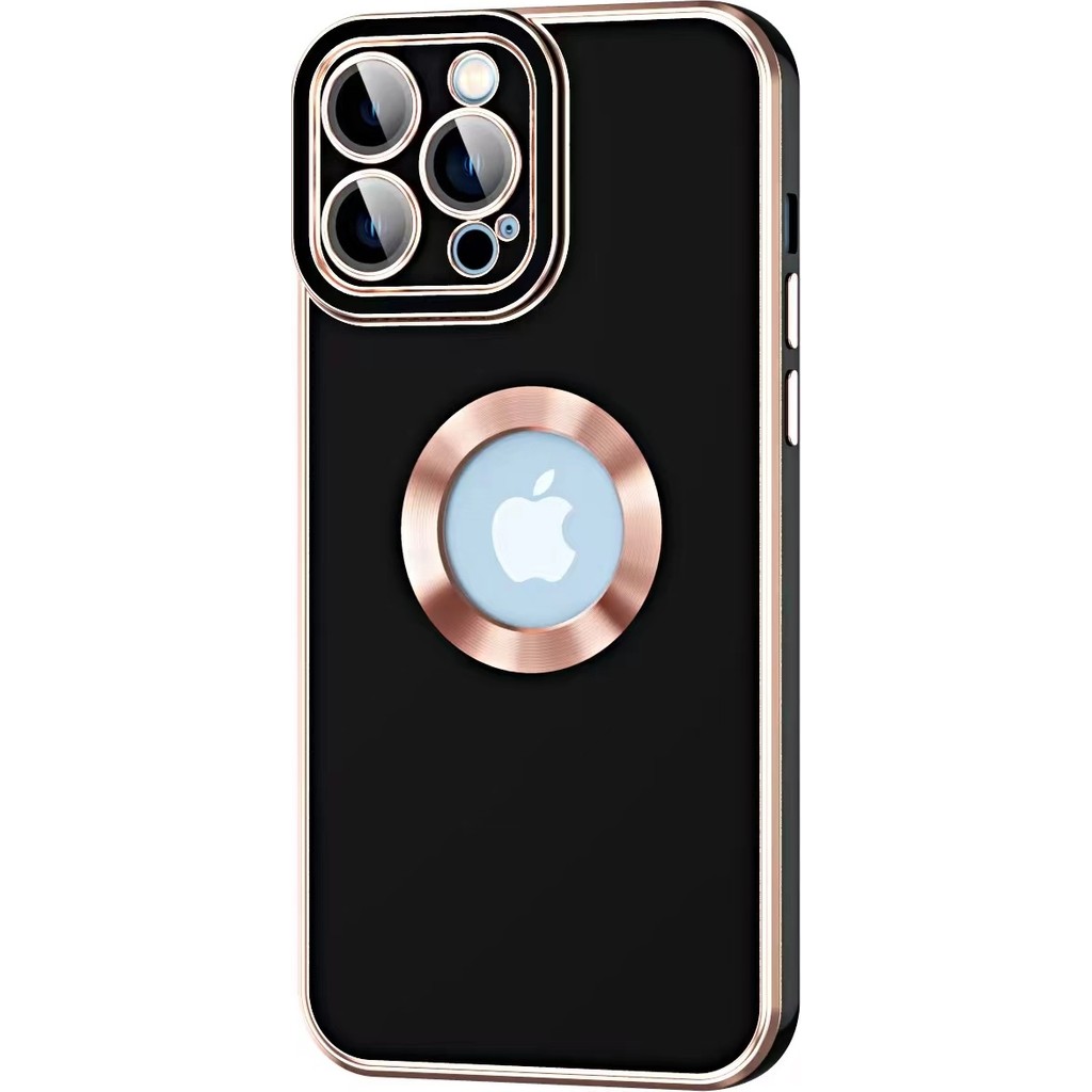 Kvy Iphone 12 Pro Kamera Korumalı Renkli Kenarlı Kongo Kılıf + Ekran Koruyucu - Siyah Cep Telefonu Kılıfı Fiyatı