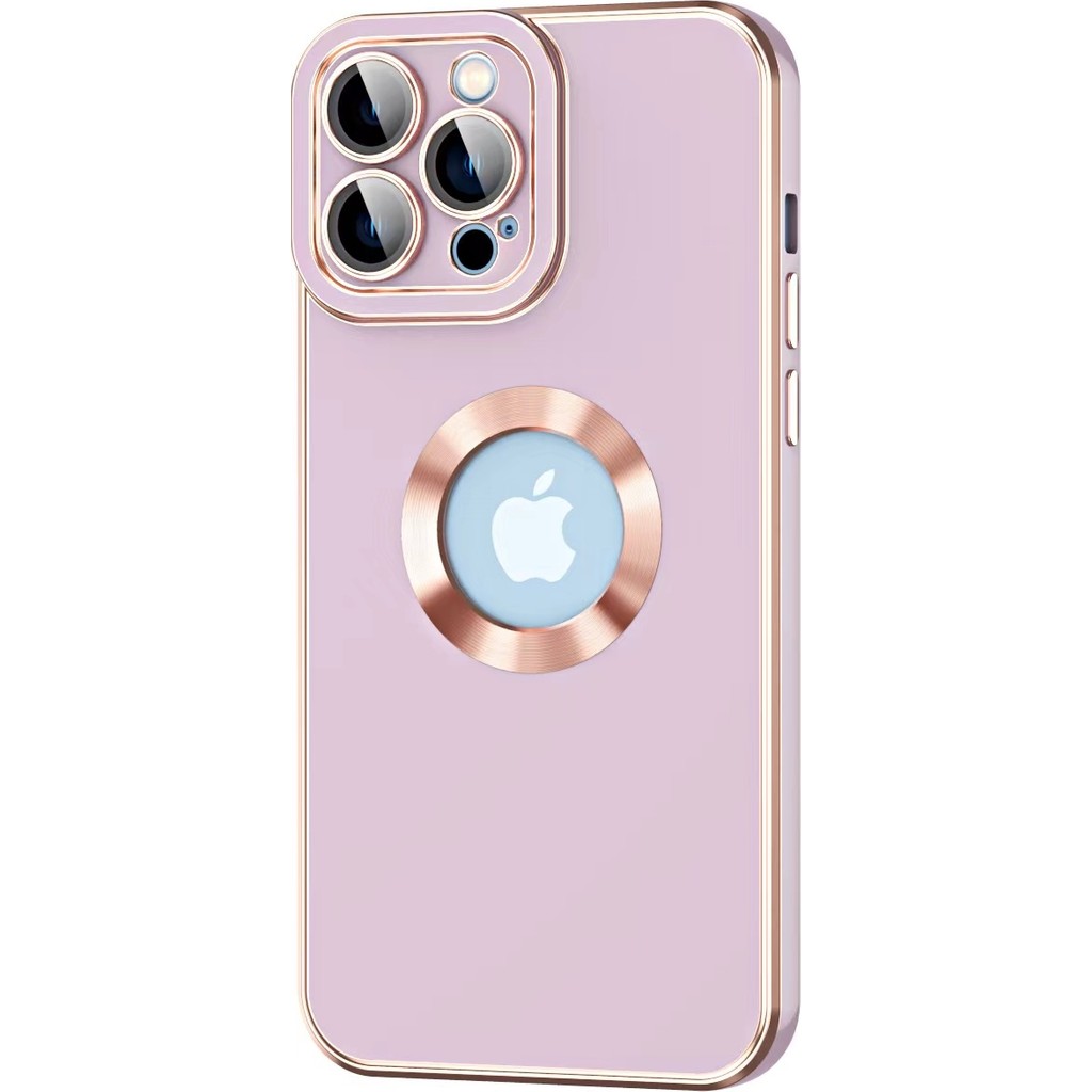 Kvy Iphone 12 Pro Max Kamera Korumalı Renkli Kenarlı Kongo Kılıf + Ekran Koruyucu - Mor Cep Telefonu Kılıfı Fiyatı