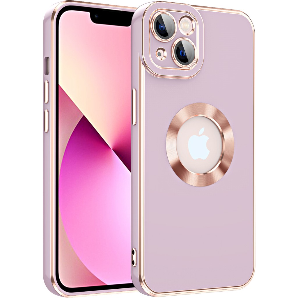 Kvy Iphone 13 Kamera Korumalı Renkli Kenarlı Kongo Kılıf + Ekran Koruyucu - Mor Cep Telefonu Kılıfı Fiyatı