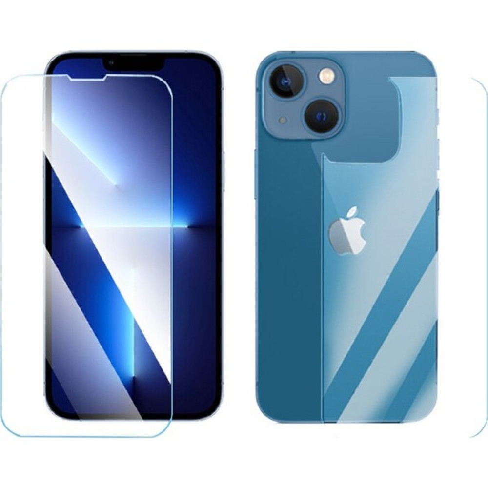 Kvy Iphone 13 Ön Arka Nano Kırılmaz Cam Ekran Koruyucu - Şeffaf Cep Telefonu Ekran Koruyucusu Fiyatı