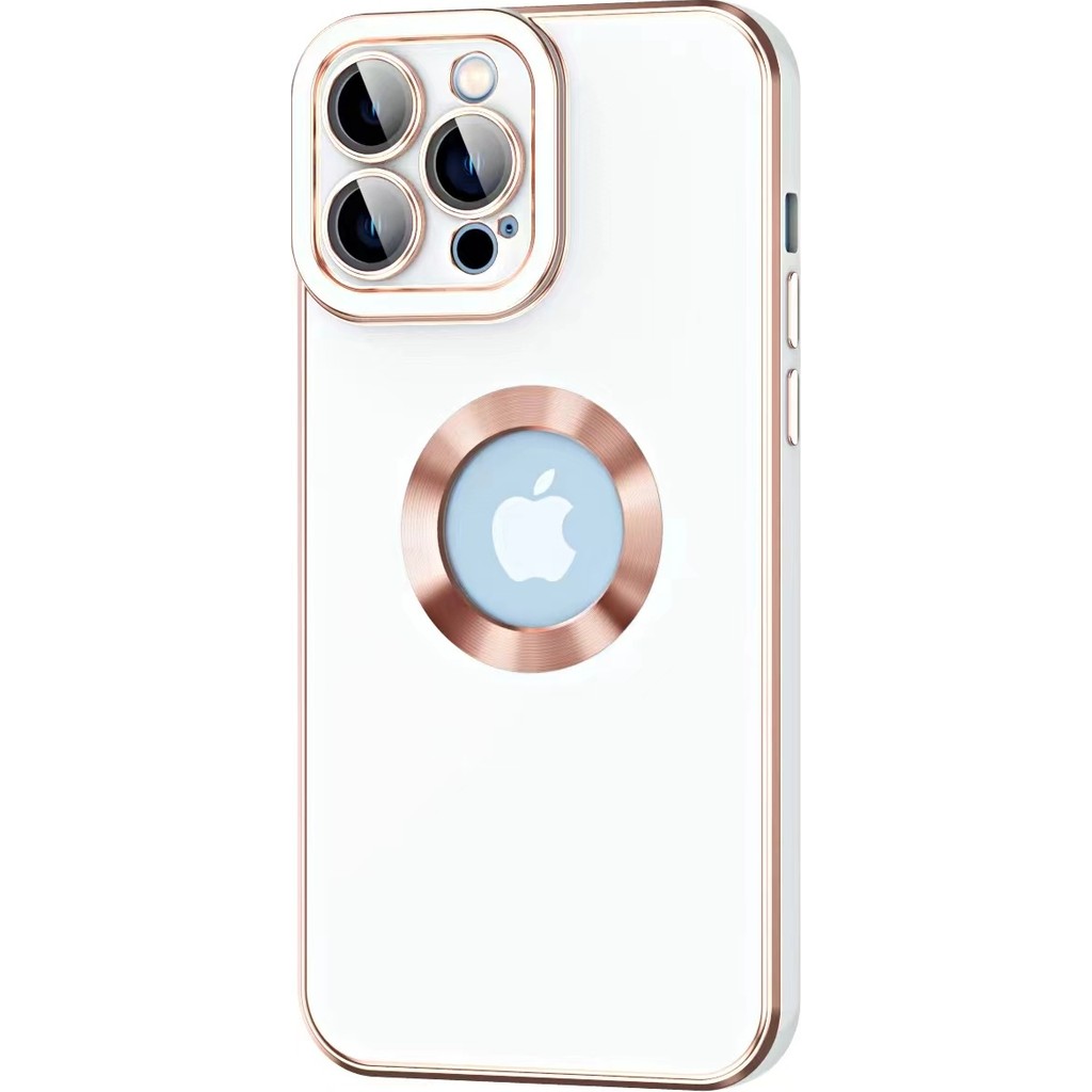 Kvy Iphone 13 Pro Max Kamera Korumalı Renkli Kenarlı Kongo Kılıf + Ekran Koruyucu - Beyaz Cep Telefonu Kılıfı Fiyatı