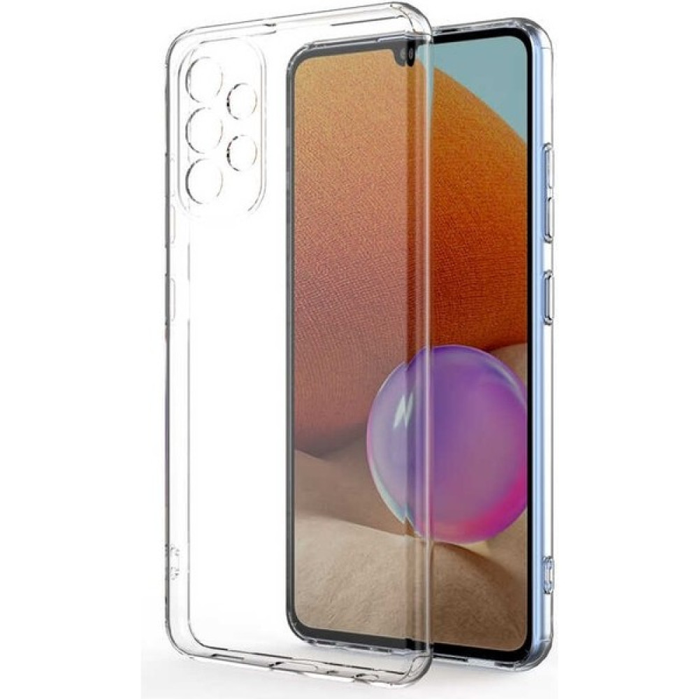 Kvy Samsung Galaxy A52 Kamera Korumalı Süper Silikon Kılıf - Şeffaf Cep Telefonu Kılıfı Fiyatı