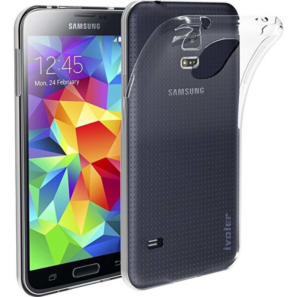Kvy Samsung Galaxy S5 Kamera Korumalı Süper Silikon Kılıf - Şeffaf - Samsung Galaxy S5 Cep Telefonu Kılıfı Fiyatı