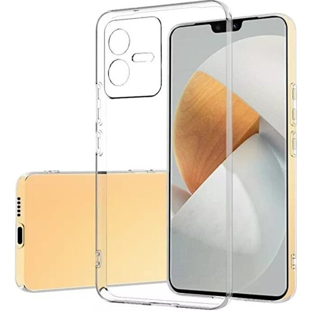 Kvy Vivo Y22S Kamera Korumalı Süper Silikon Kılıf - Şeffaf Cep Telefonu Kılıfı Fiyatı