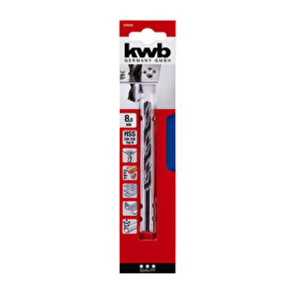 KWB HSS Metal Matkap Ucu 8 mm Matkaplar Fiyatı