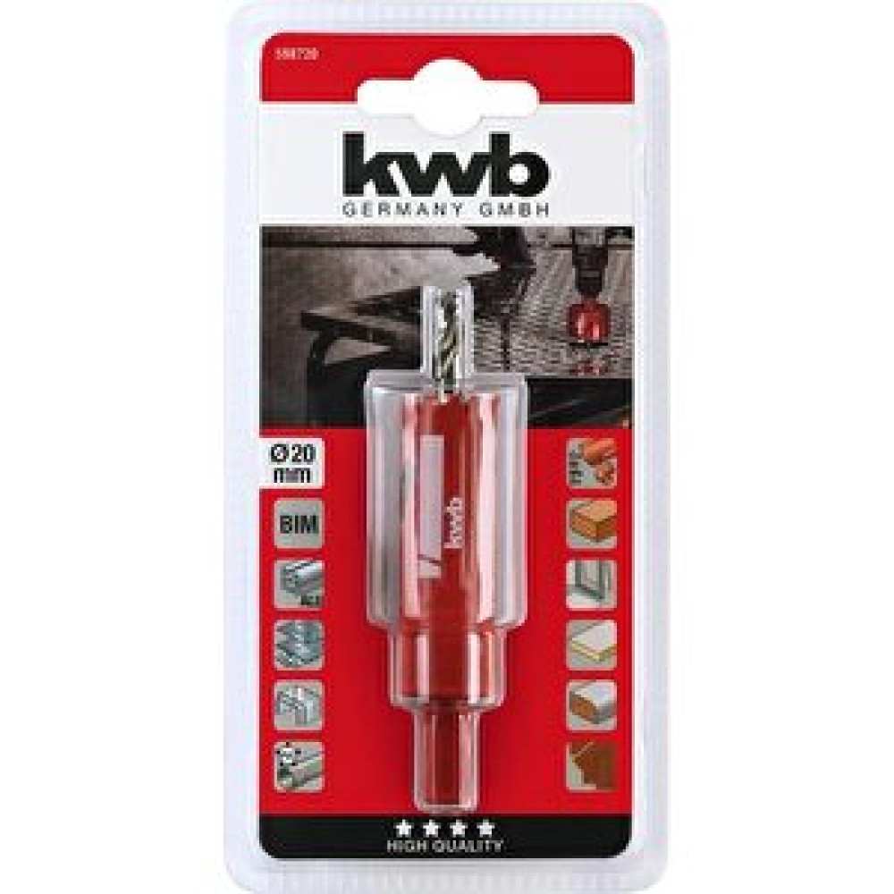 KWB Kwb Bi-metal Panç 20 Mm 6 Köşeli Soket 49598720 Matkaplar Fiyatı