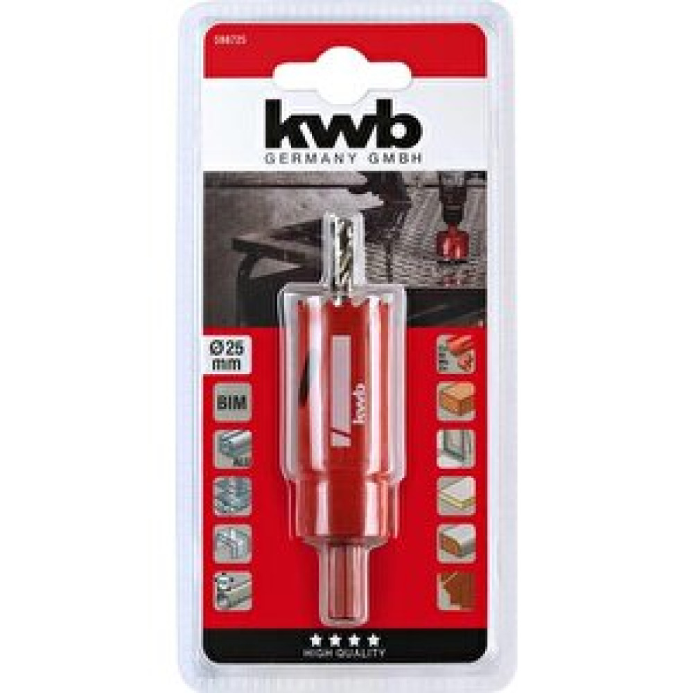 KWB Kwb Bi-metal Panç 25 Mm 6 Köşe Soket 49598725 Matkaplar Fiyatı