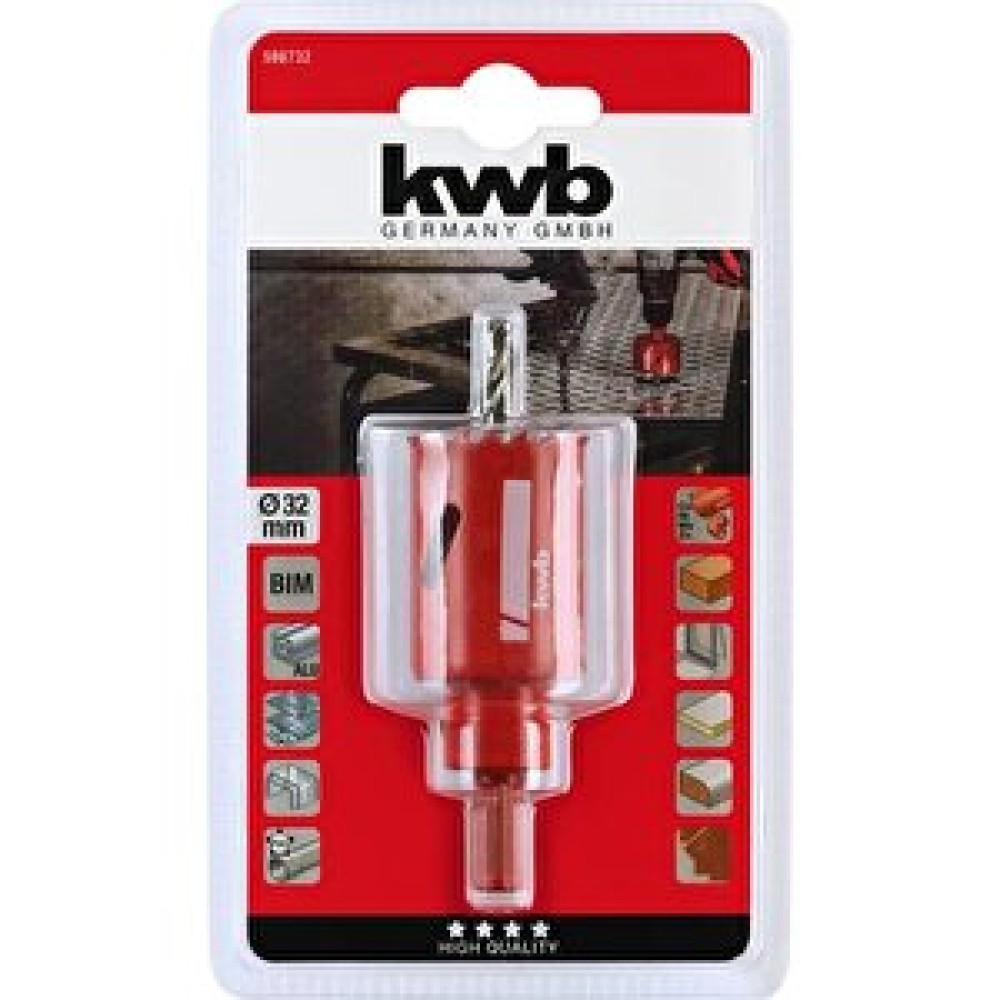 KWB Kwb Bi-metal Panç 32 Mm 6 Köşe Soket 49598732 Matkaplar Fiyatı