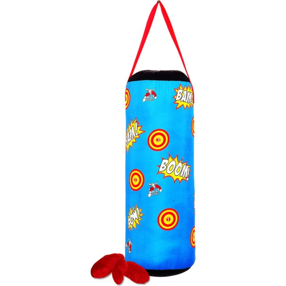 Ky Çocuk Boks Torbası 50X18CM +Eldiven Hediye Bağlı Model Diğer Spor Ürünleri Fiyatı