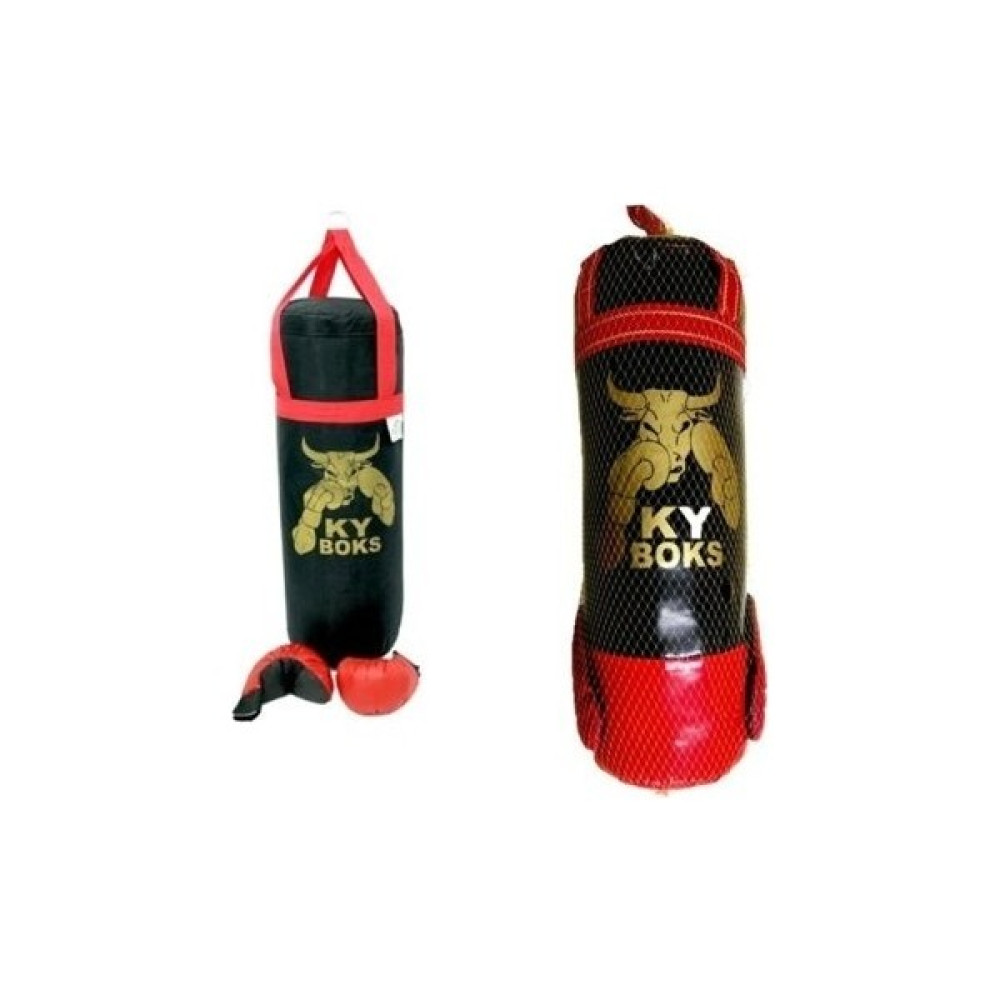 Ky Çocuk Boks Torbası 60X20CM +Eldiven Hediye Diğer Spor Ürünleri Fiyatı