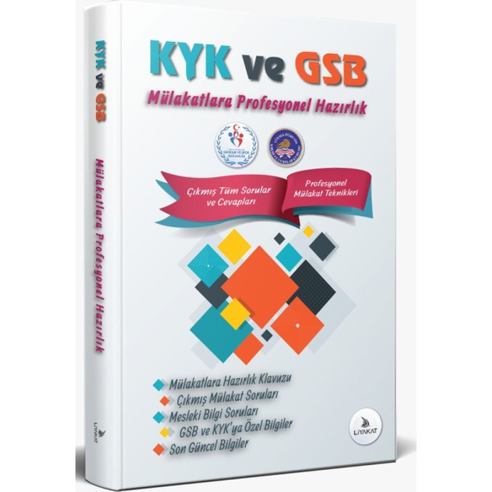 Kyk ve Gsb Mülakatlarına Hazırlık Hızlı Soru Cevap Tekniği Liyakat Yayınları Ders Sınav Kitapları Fiyatı
