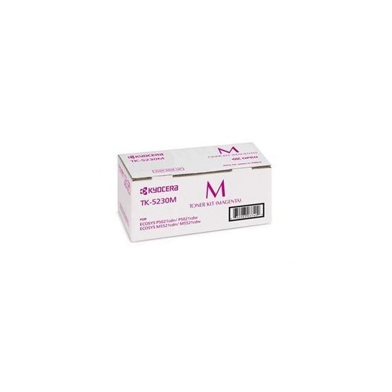 Kyocera TK-5230M Magenta Kırmızı Ecosys M5521CDN-5521CDW P5021CDN-5021CDW Orjinal Fotokopi Toneri