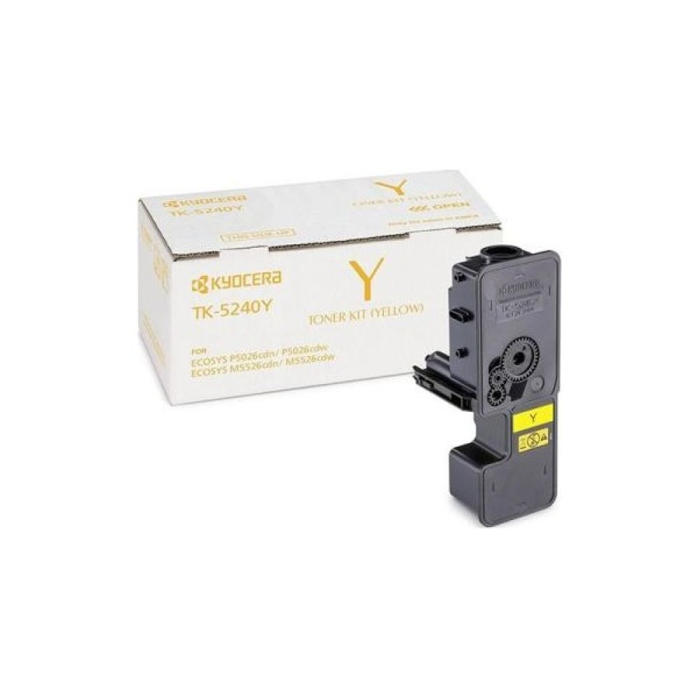 Kyocera Tk-5240Y Sarı  Toner Ecosys M5526, P5026 Kartuşlar Fiyatı