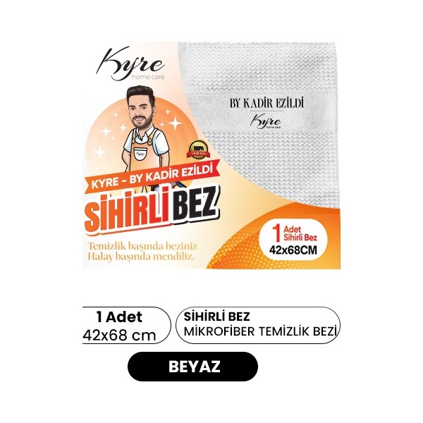 Kyre 1 Adet Sihirli Bez | Mikrofiber Kumaş | Üstün Parlaklık & Temizlik - Beyaz - 42 cm SSD / Solid State Drive Fiyatı