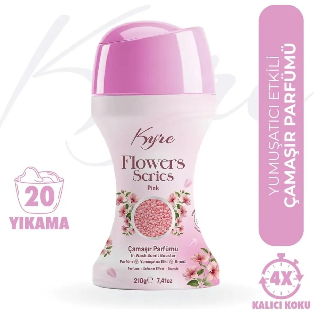 Kyre Çamasır Parfümü ( Flowers Serisi ) Pink 210 gr Parfümler Fiyatı