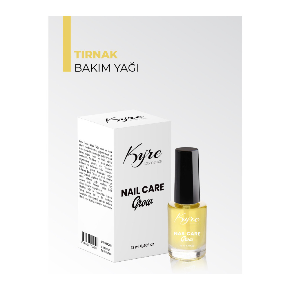 Kyre Tırnak Bakım Yağı - Badem Yağı | Çay Ağacı Ekstratı | Jojoba Yağı - 12 ML Cilt ve Yüz Bakımı Fiyatı