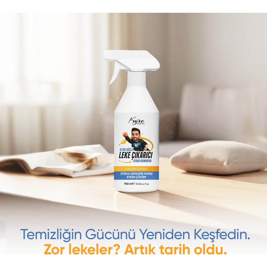 Kyre Ultra Güçlü Leke Çıkarıcı 750 Ml (5 Enzim İçerikli) Çamaşır Yıkama Fiyatı
