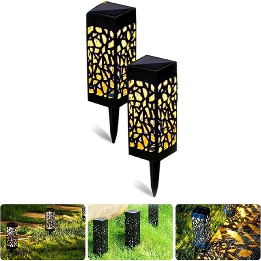 Kyrotech 2'li Set Güneş Enerjili Solar Yürüyüş Yolu Güneş LED Işıkları Gün Işığı Açık Bahçe Dekoratif Güneş Enerjisi Işıkları Suya Dayanıklı Solar ... Dış Mekan Aydınlatma Fiyatı